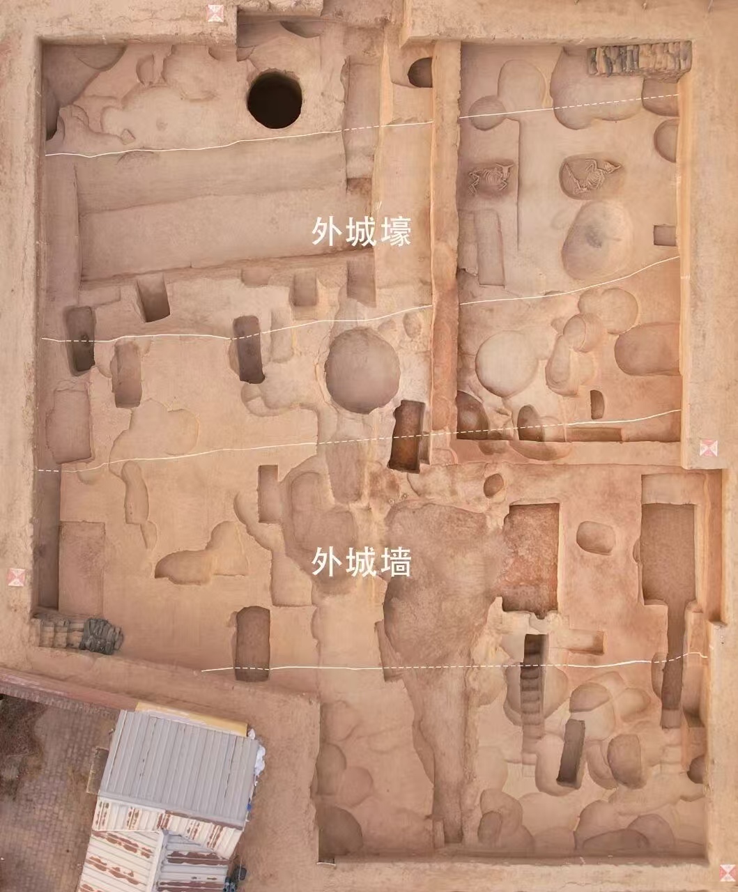 琉璃河遗址发掘现场