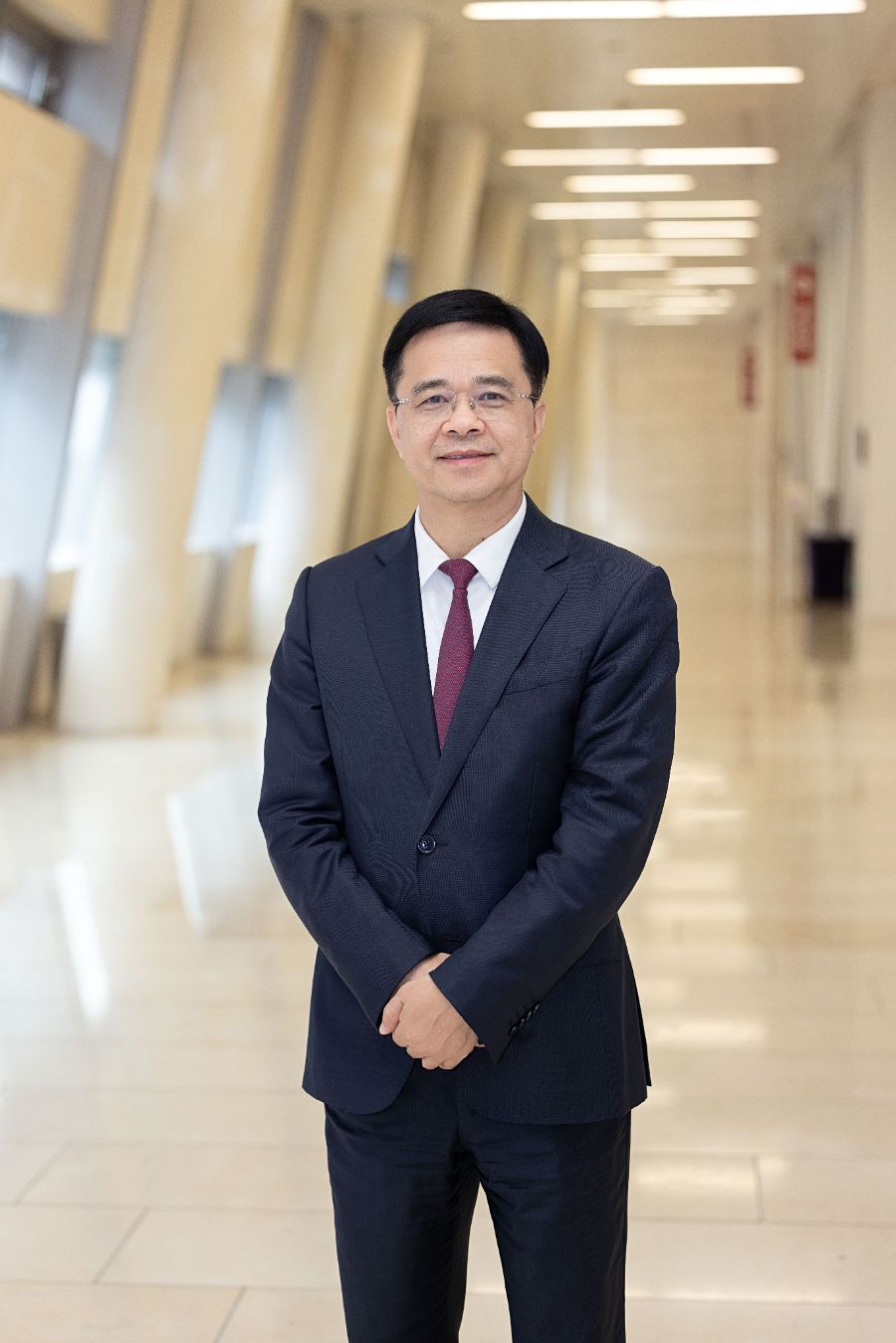 广东省工商联副主席、广州市工商联主席、广州金域医学检验集团股份有限公司董事长兼首席执行官梁耀铭,受访者供图