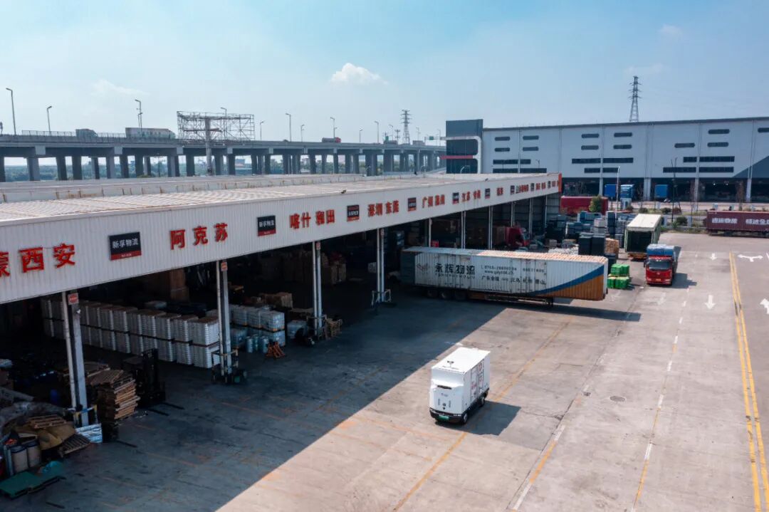 杭州传化公路港无人车使用场景