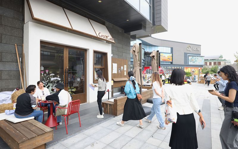 隆福寺二期开业季。新京报记者 王贵彬 摄