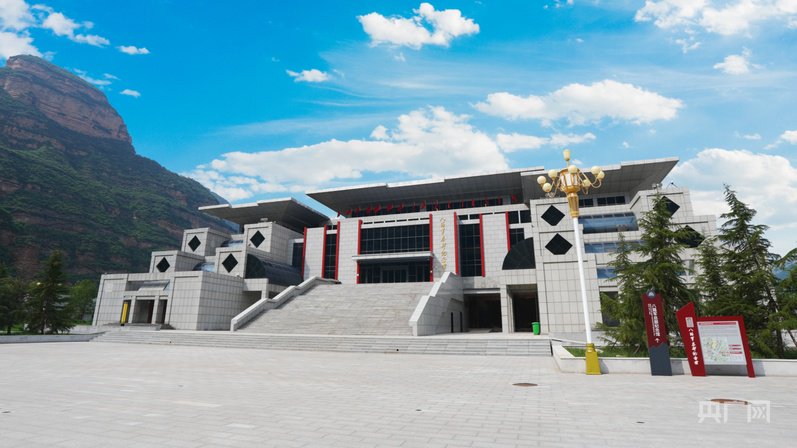麻田八路军总部纪念馆景区(央广网记者 张晋鹏 摄)