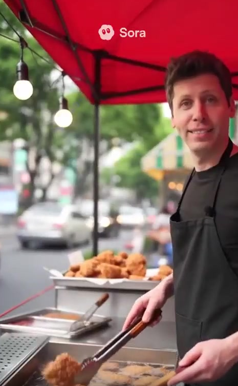 記者實測Sora App：阿爾特曼版「雞排哥」