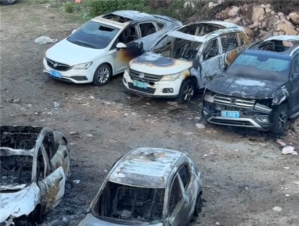 阿维塔06起火引燃7辆车 官方回应：排除电池起火原因