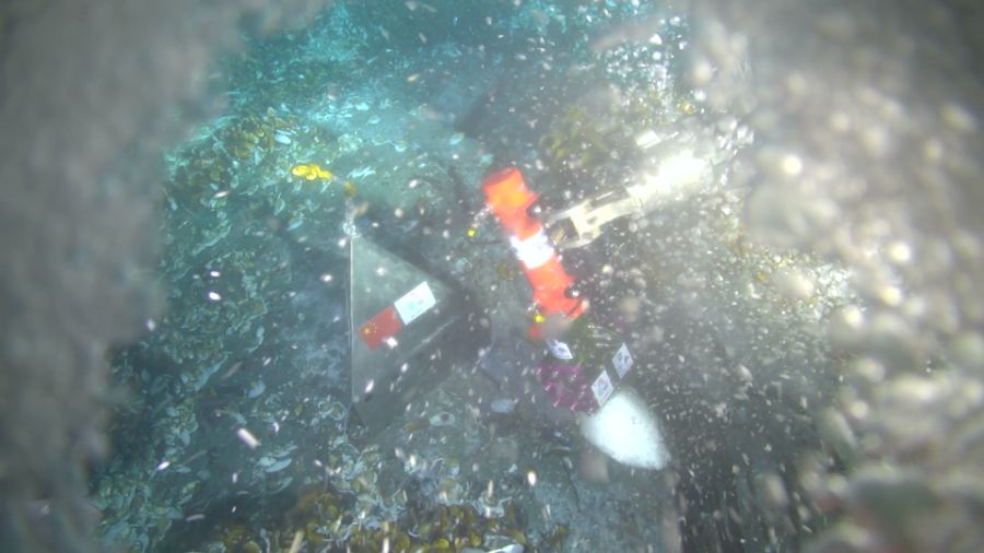 “十五运会与残特奥会‘源火’采集点”永久基点定位标放置成功,张亚念摄