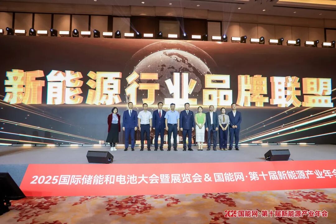 新能源行业品牌联盟启动仪式现场图