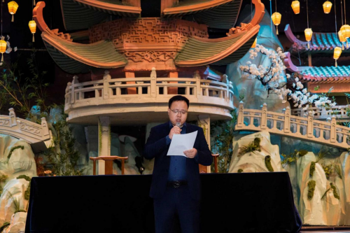叙宴副总裁汪传锁发言