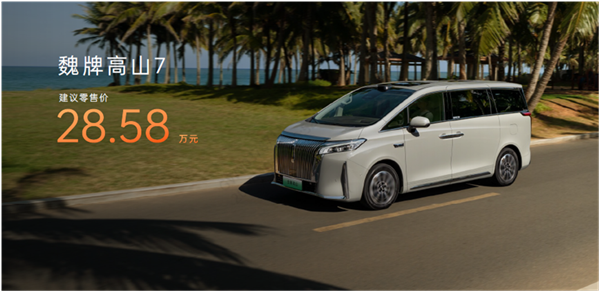 魏建军上新MPV 枪口对准埃尔法