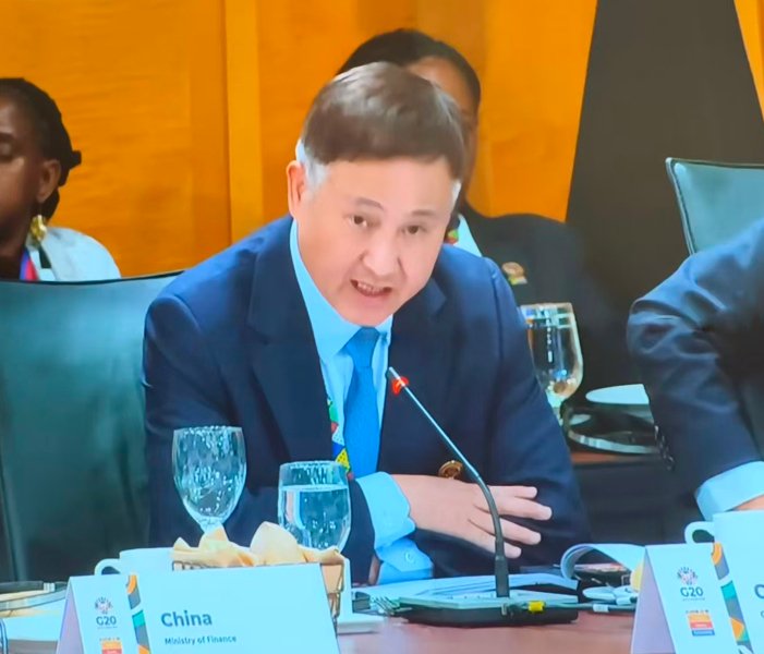 中国人民银行行长潘功胜出席二十国集团财长和央行行长会议