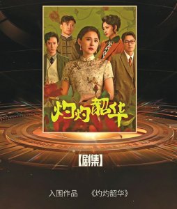 《灼灼韶华》海报。