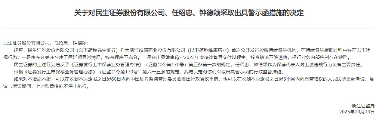 来源:浙江证监局网站
