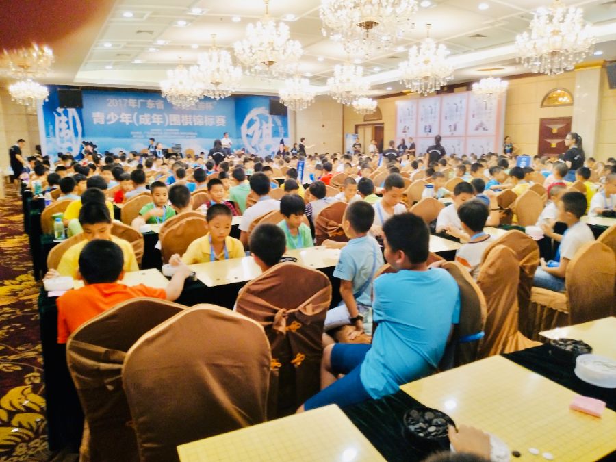 广东省青少年围棋锦标赛,潮州市围棋协会供图