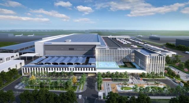 浦东机场智能货站效果图