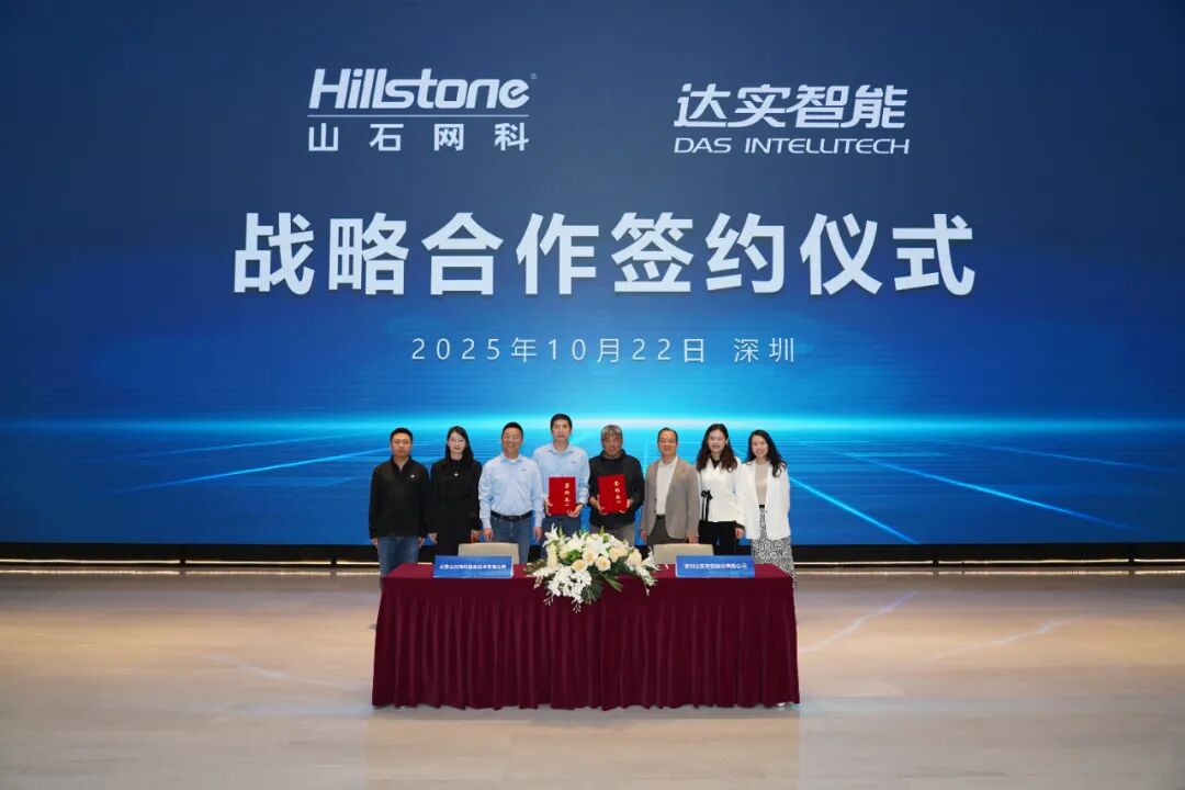 图:战略合作签约现场
