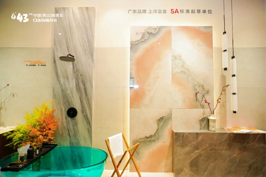 箭牌瓷砖推出的“宋境系列”产品