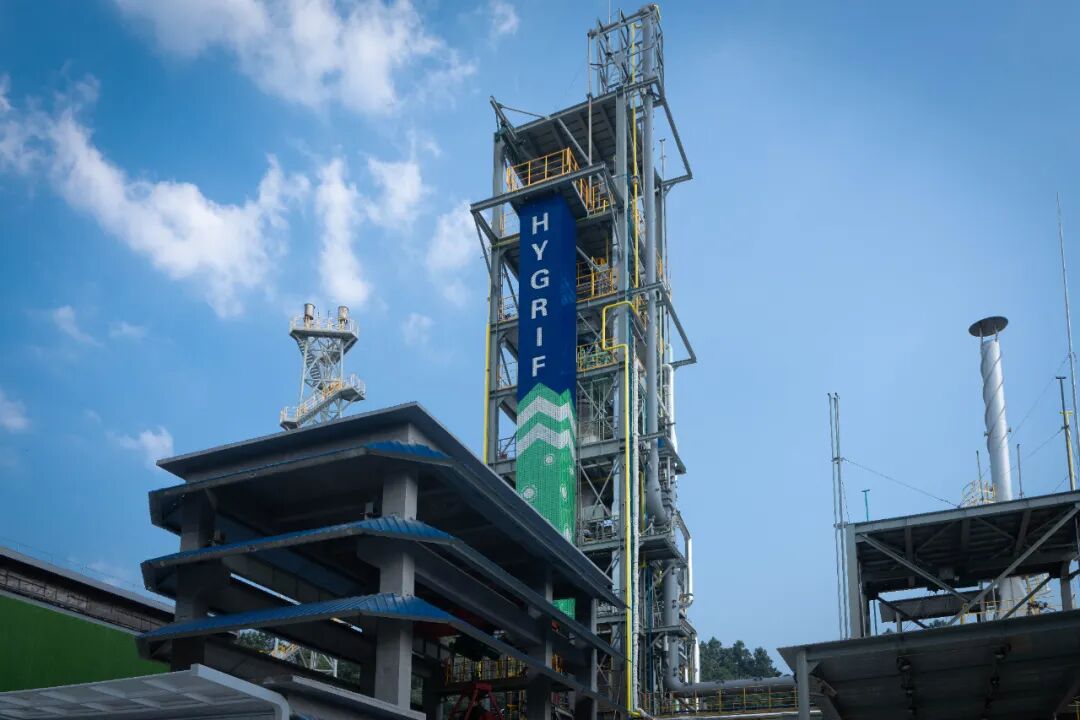 中冶赛迪具有完全自主知识产权的氢基竖炉工艺示范线