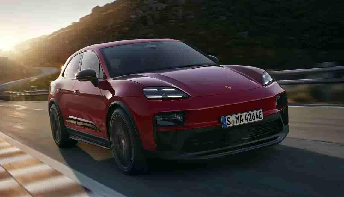 保时捷纯电Macan GTS图片发布 搭载563马力电机