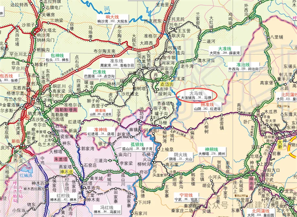 大马铁路线路走向示意图