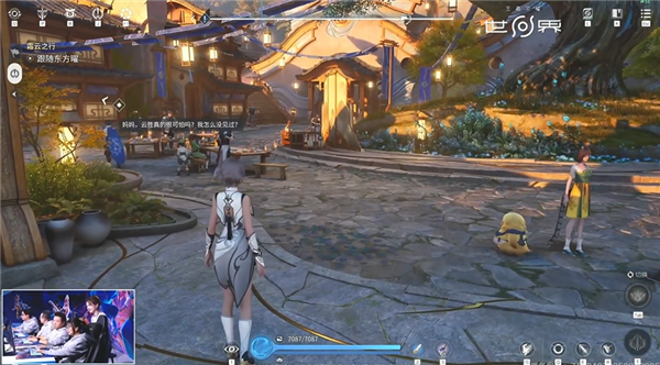 以上为首次游戏演示直播部分画面