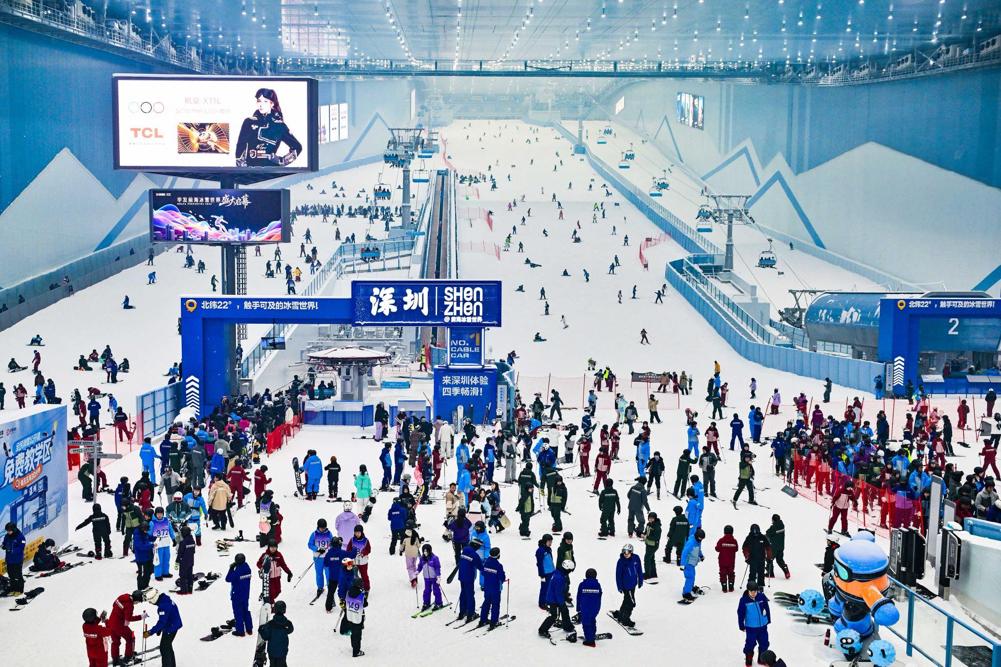 华发冰雪热雪奇迹(雪场) 受访者提供