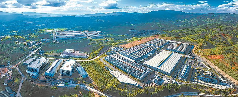 寿宁锆镁新材料产业园鸟瞰图（采访对象供图）