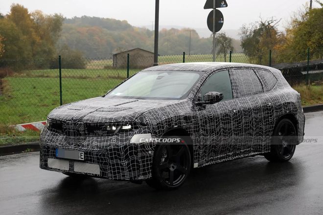 宝马新世代 iX3 M 谍照曝光，消息称将推至少两种不同性能车型