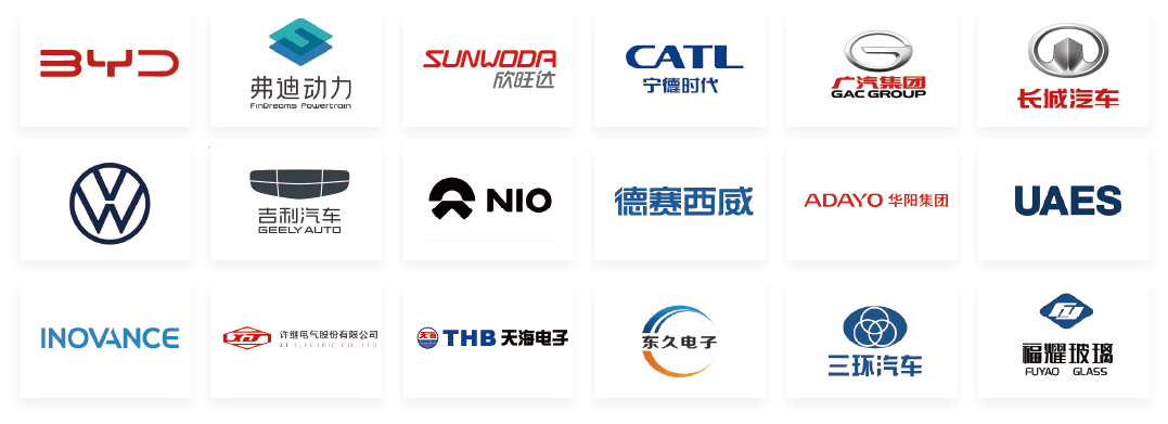 △ 唯特偶汽车电子合作伙伴