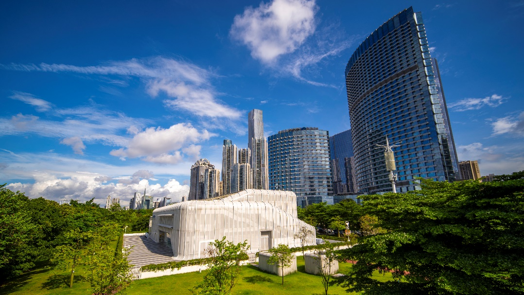 图为广州院设计的珠江边