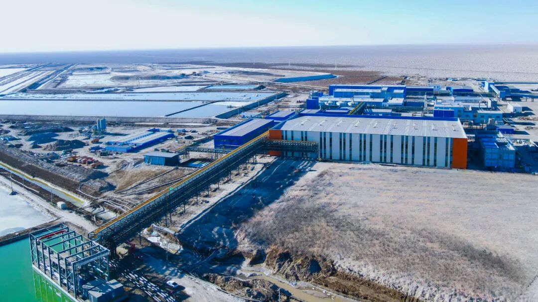 五矿盐湖一里坪原卤提锂装置