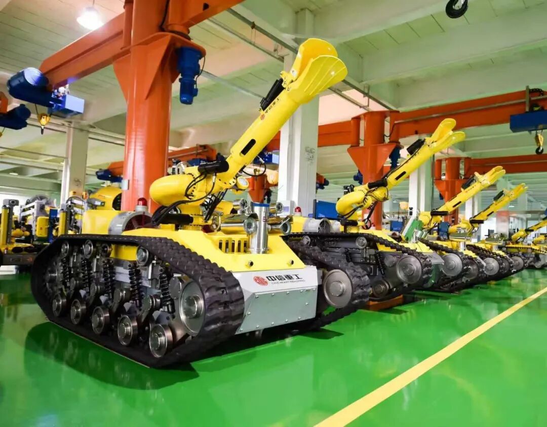 中信重工开诚智能装备有限公司生产车间 图/刘梓涵摄