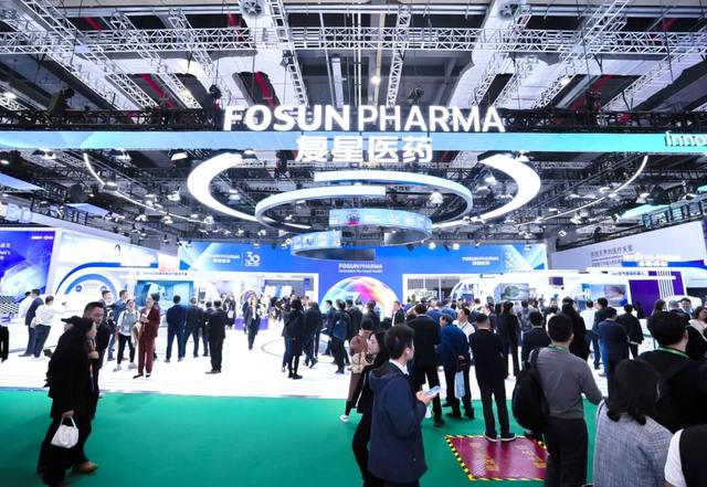 复星医药展区（资料图）
