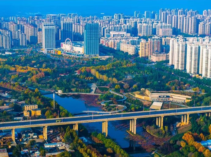 千年古市的厚重和千亿大市的实力共同勾勒出巩义高质量发展的美好图景 （巩义市委宣传部供图）