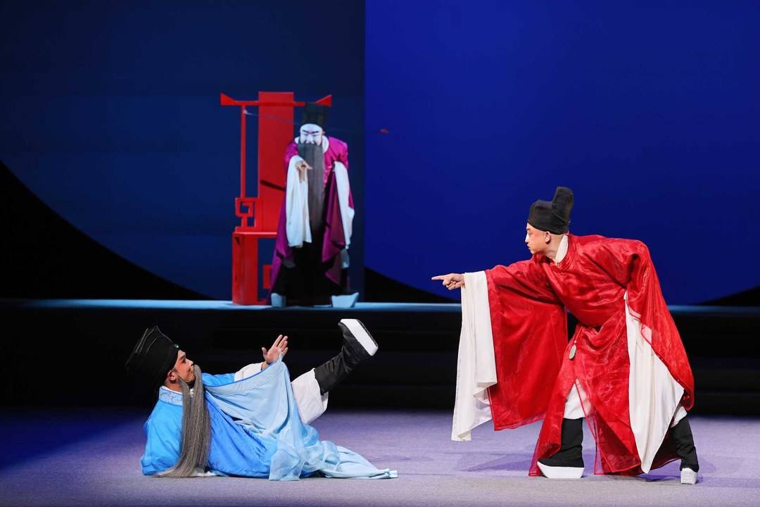 川劇《夢迴東坡》演出照