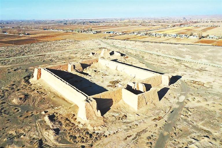 许三湾古城遗址 资料图