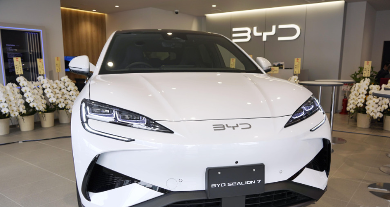 比亚迪入驻电商平台“乐天市场” 日本四款车型可在线购买