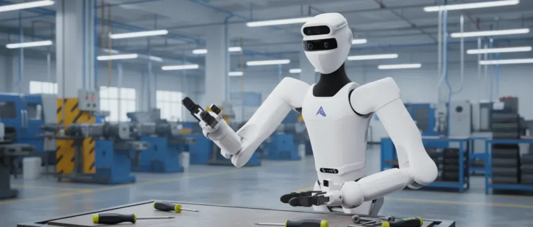 图说：星尘智能S1机器人在工厂（企业供图）