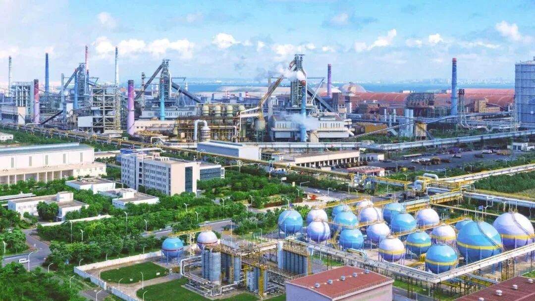 宝钢湛江钢铁有限公司。