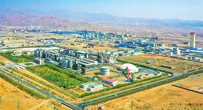 蓬勃发展的永昌工业园区。本版图片由中共金昌市委宣传部提供