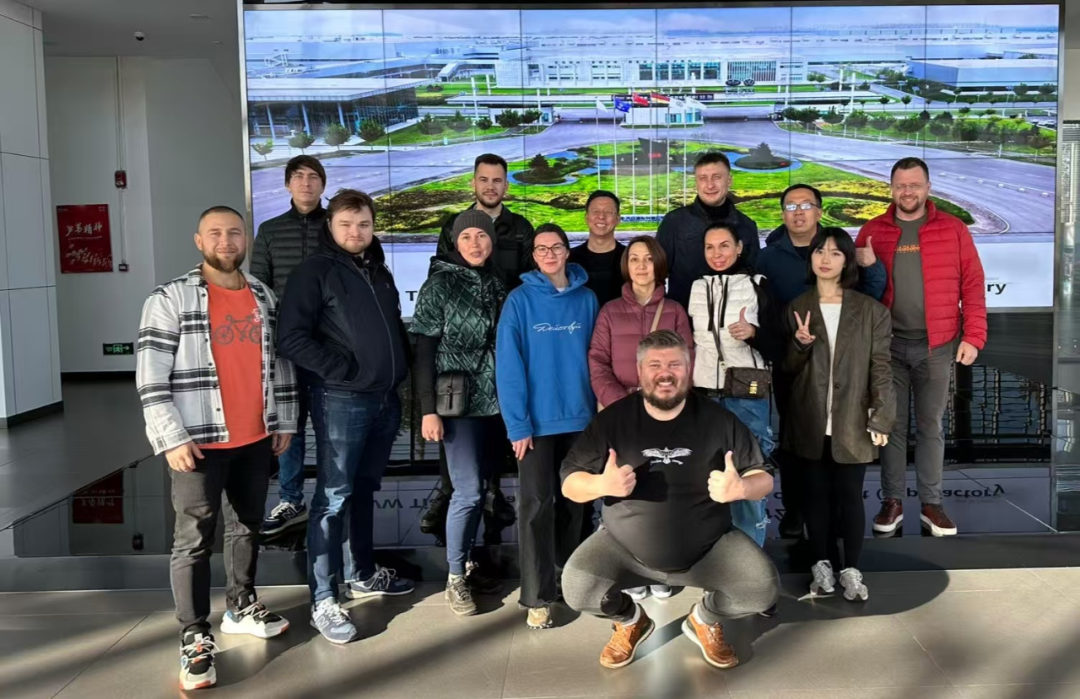 俄罗斯汽车协会代表团来访交流（图片来源：受访者供图）