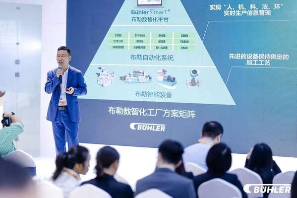 布勒大中华区创新生态系统总监杨湧博士带来《数据汇聚，AI洞察与产业跃迁》专题讲座