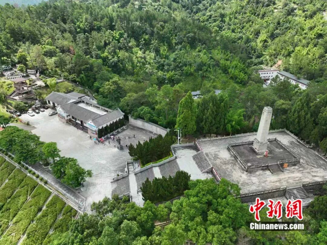 圖為三河壩戰役紀念園。劉文烽 攝