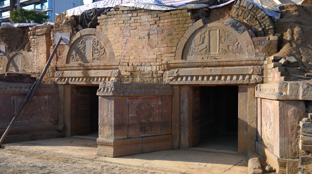 明蜀端王陵（局部）