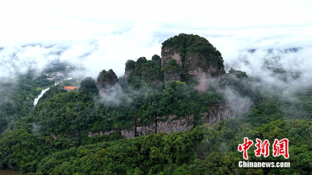 圖為五指石風景區。景區供圖