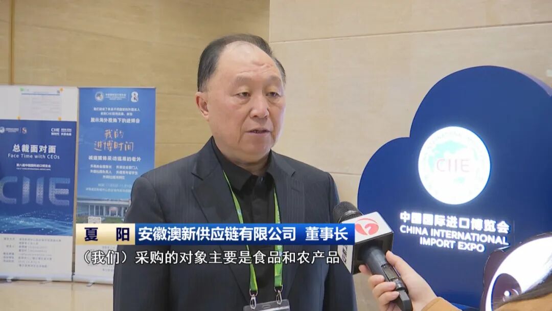安徽澳新供應鏈有限公司董事長 夏陽