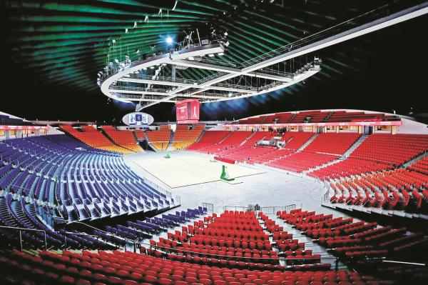 广州体育馆。（受访者供图）