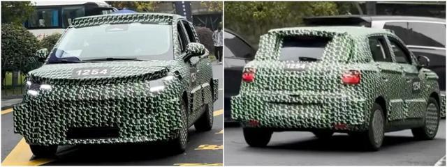 零跑A10谍照首次曝光