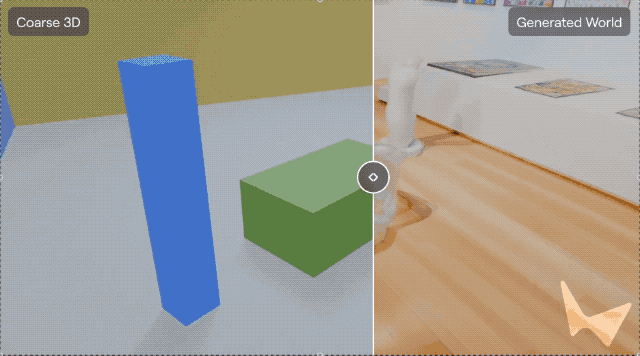 ▲ 一个美丽的现代艺术博物馆,铺有木质地板,馆内陈列着色彩斑斓的画作和曲线优美的雕塑。