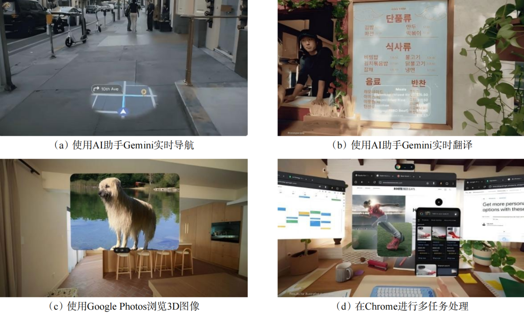 图13 2024年谷歌发布的Android XR操作系统功能 