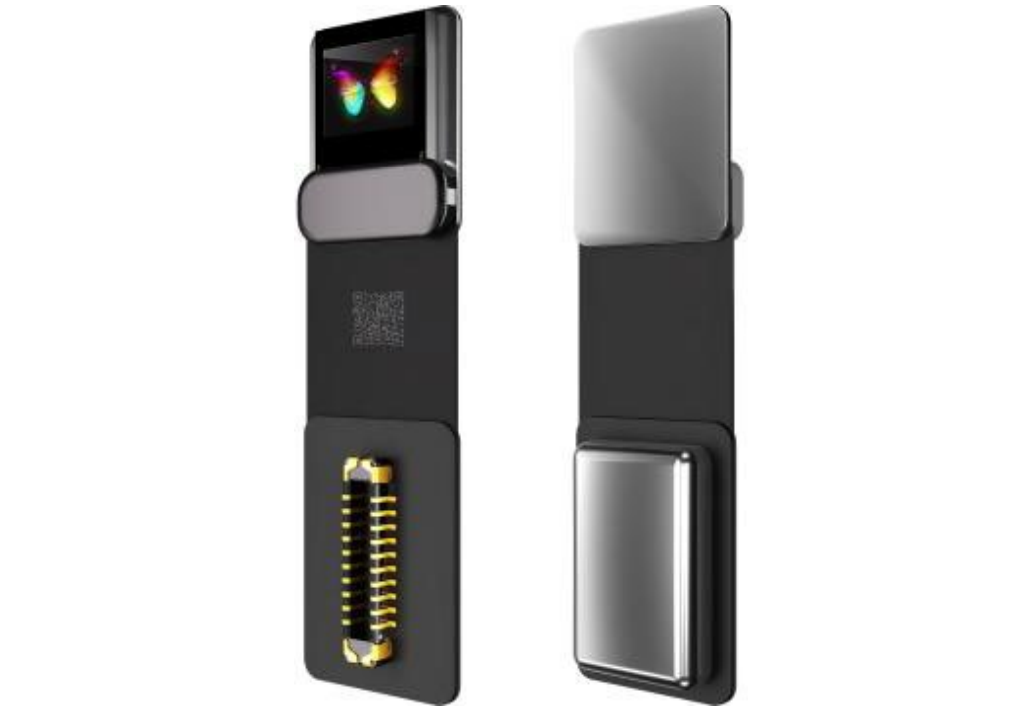 图3 2024年镭昱光电采用量子点工艺研发的PowerMatch 1系列单片全彩Micro LED微显示屏 