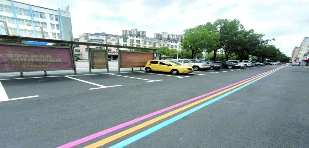 ▲ 改造后的文笔路清爽整洁