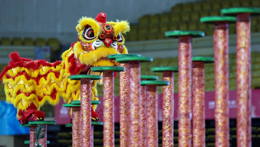 追光丨在这里，狮子天天“醒”，舞狮天天见！